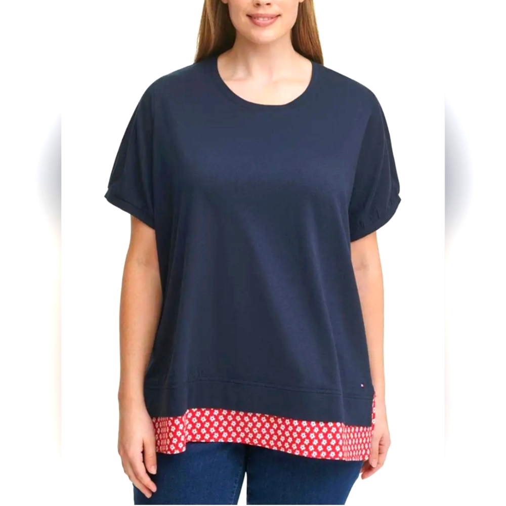 Tommy Hillfger Plus Floral T-Shirt